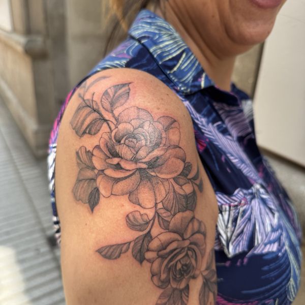 Tattoo roses